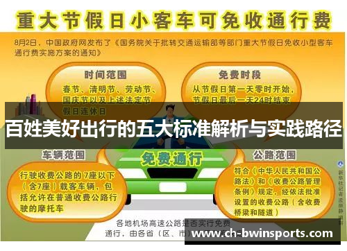 百姓美好出行的五大标准解析与实践路径